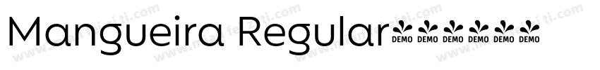 Mangueira Regular字体转换